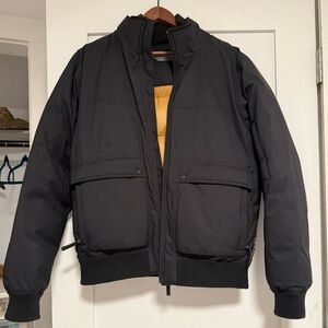 Prana puffer bomber jacket